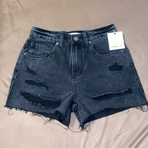 O’NEILL BLACK DENIM SHORTS